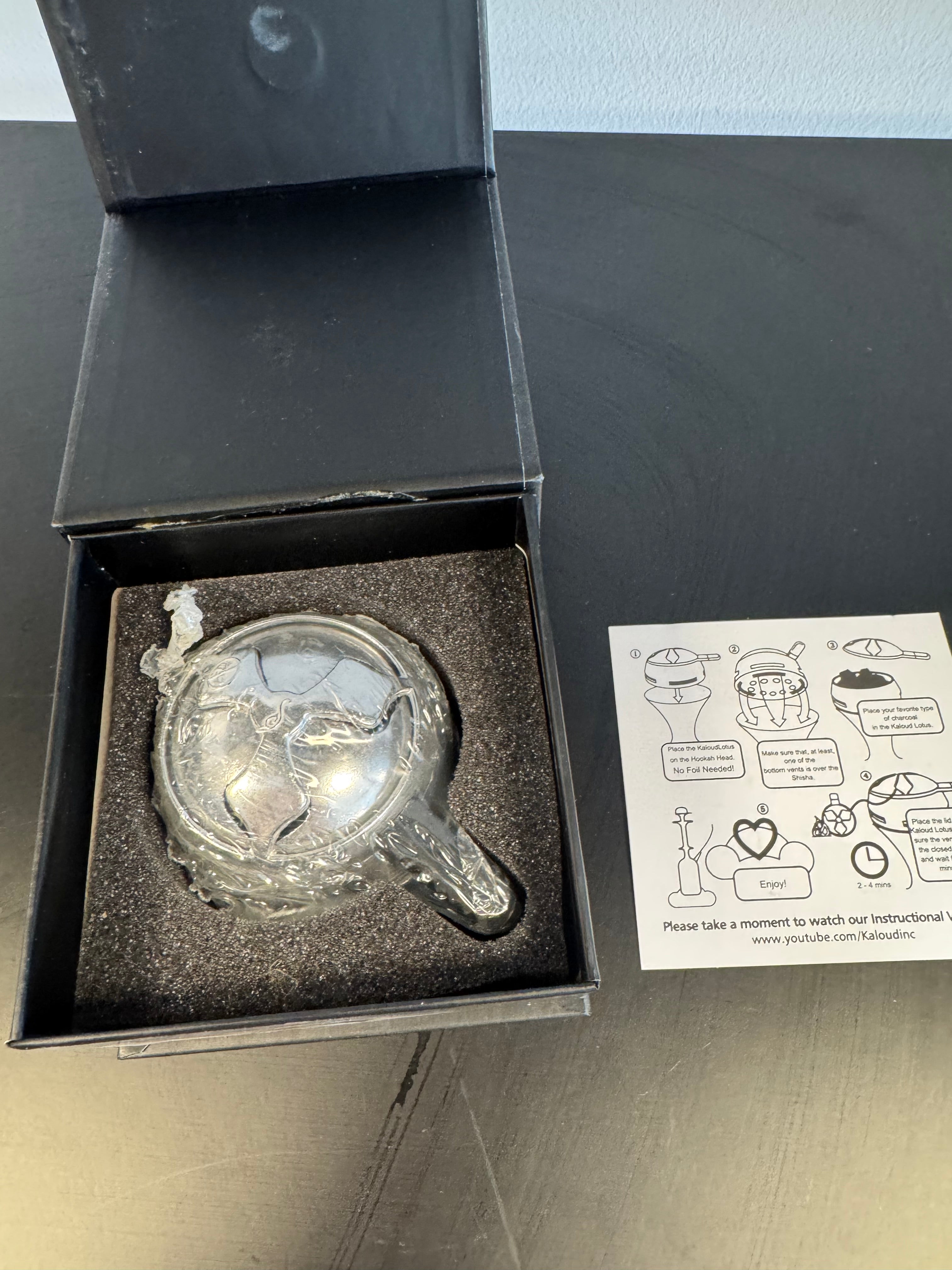 Glazen Heat Management Device – Luxe warmtecontrole, perfect rookcomfort